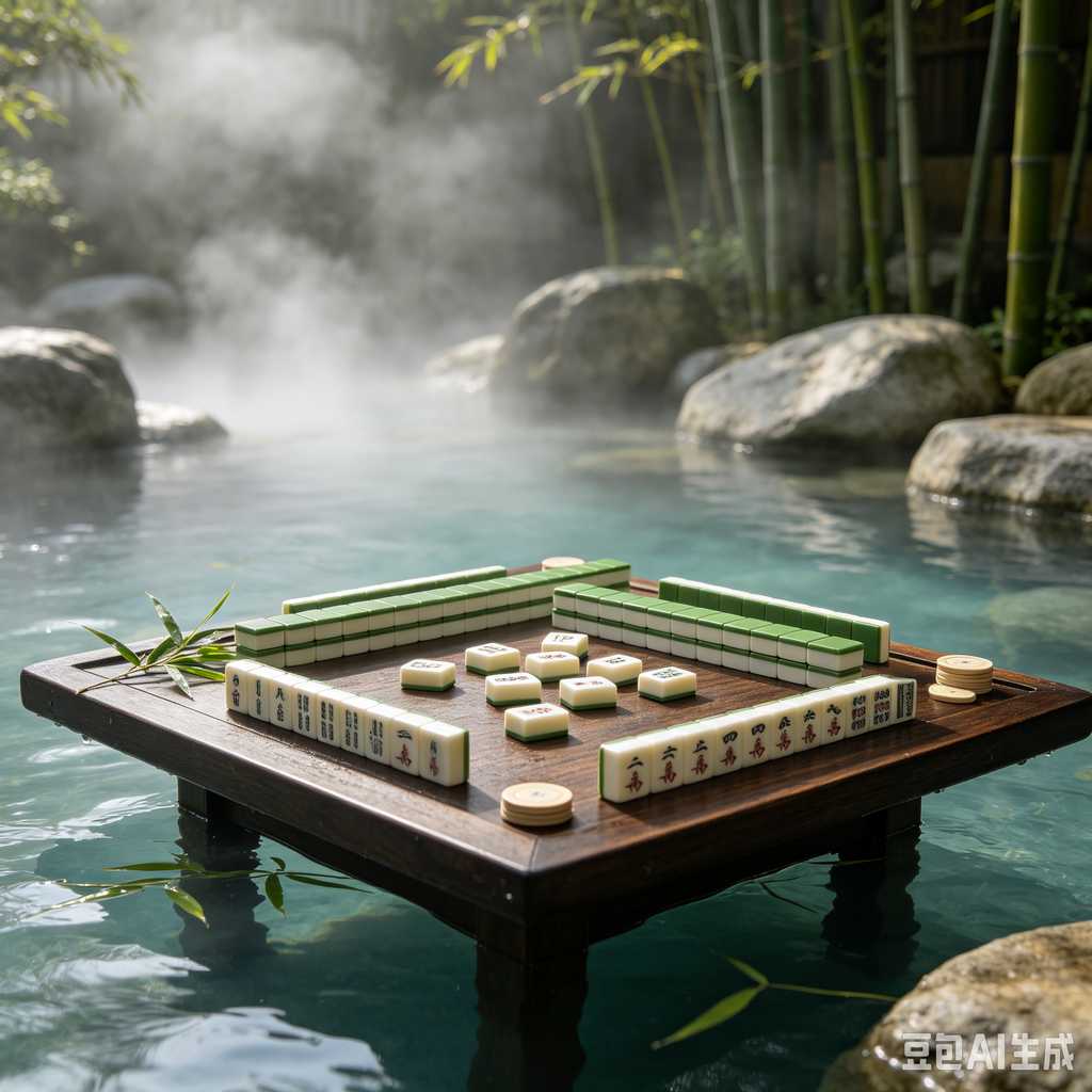 water resistant print mahjong tiles