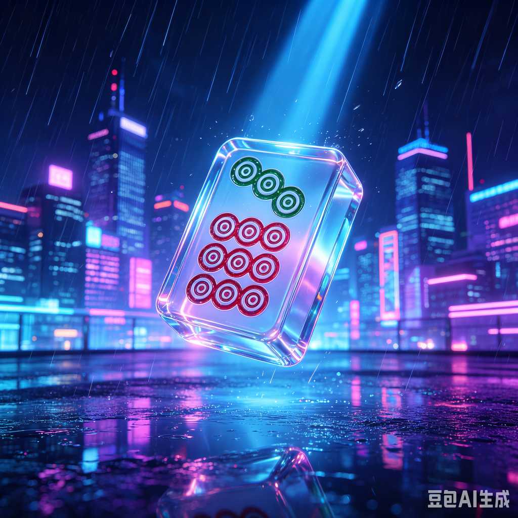 flat print mahjong set