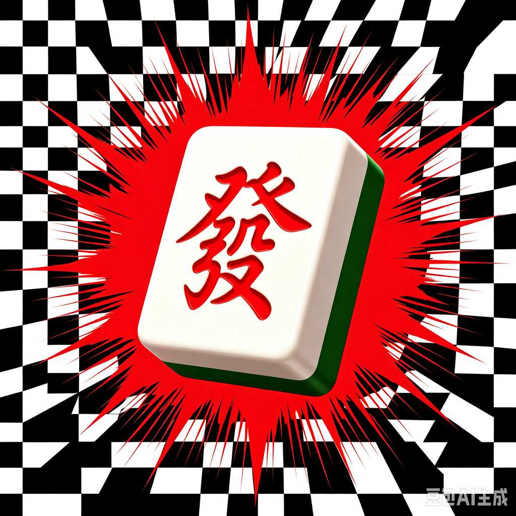 elegant text mahjong tiles