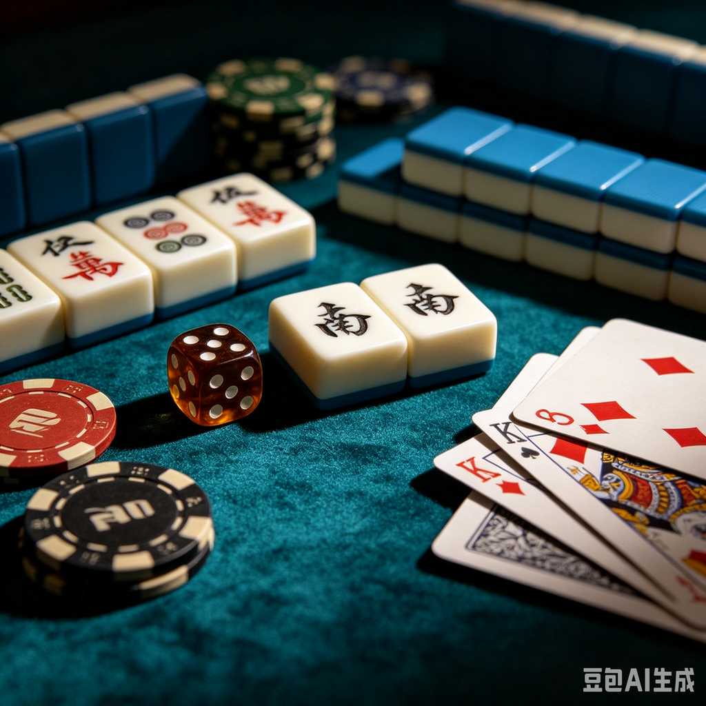 mahjong tile pushers and racks set